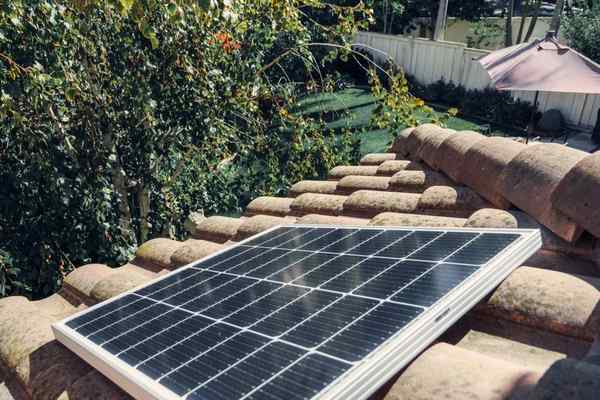 solar battery setup